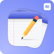 AI Notes: Voice memo & Notepad app icon